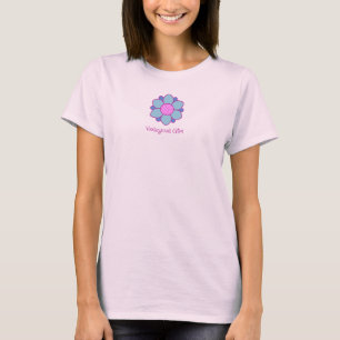 T-shirts Menina azul do voleibol