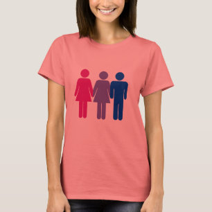 T-shirts Menina bissexual