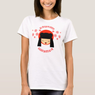 T-shirts Menina bonito