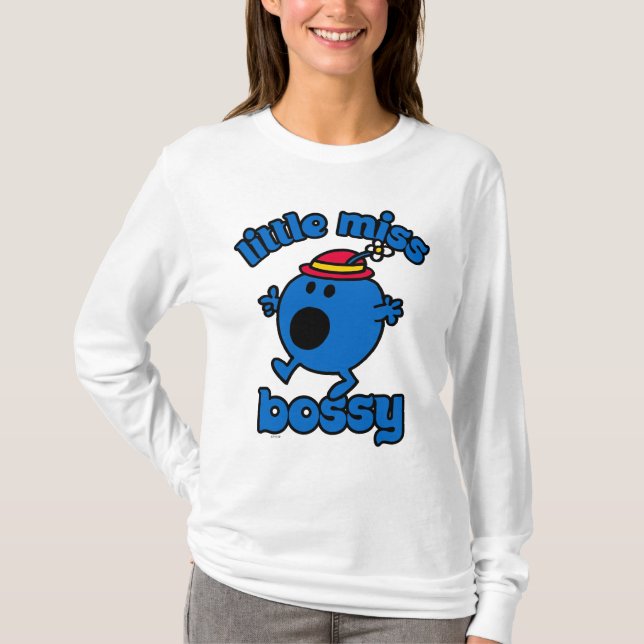 T-shirts Menina Bossy Em Movimento (Frente)
