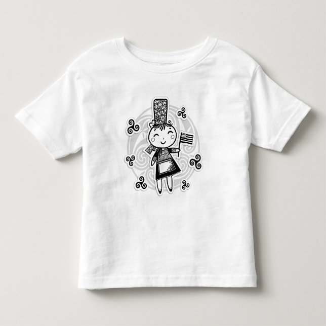 T-shirts Menina Breton (Frente)