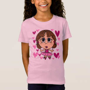 T-shirts Menina da bailarina