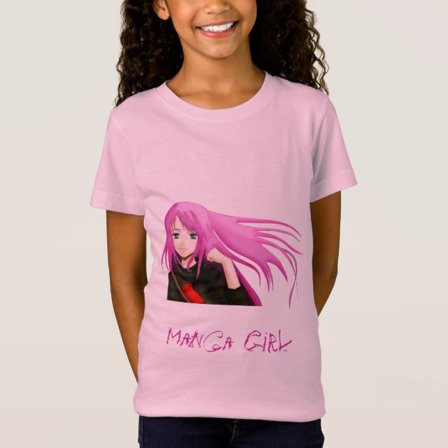 T-shirts Menina de Manga (Frente)