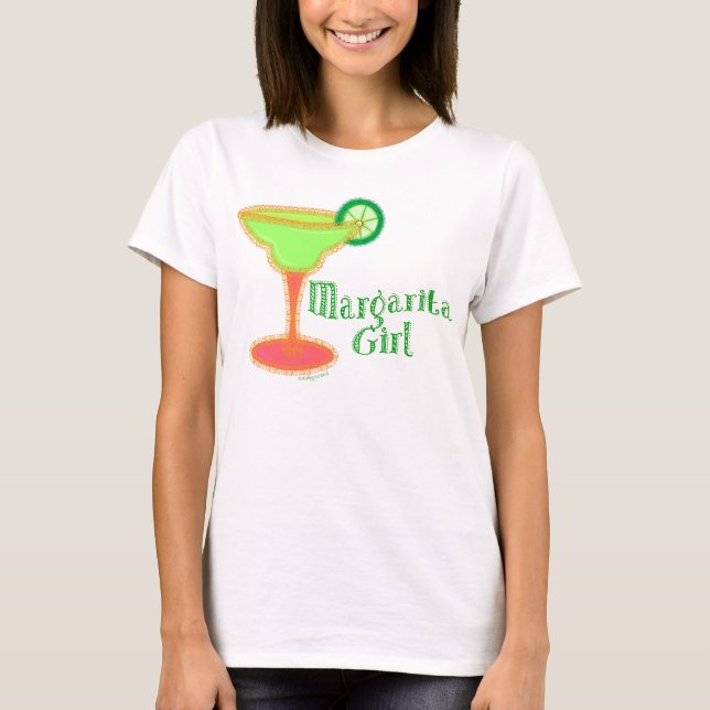 T-shirts Menina de Margarita II (Frente)
