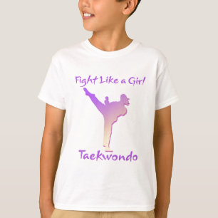 T-shirts Menina de Taekwondo