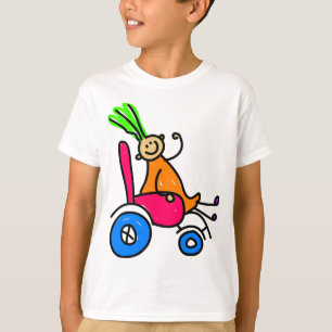 T-shirts Menina deficiente