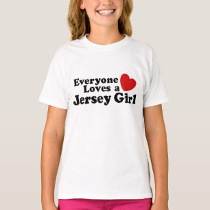 T-shirts Menina do jérsei