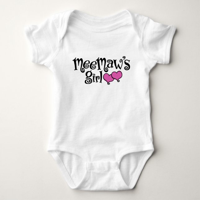 T-shirts Menina do MeeMaw (Frente)