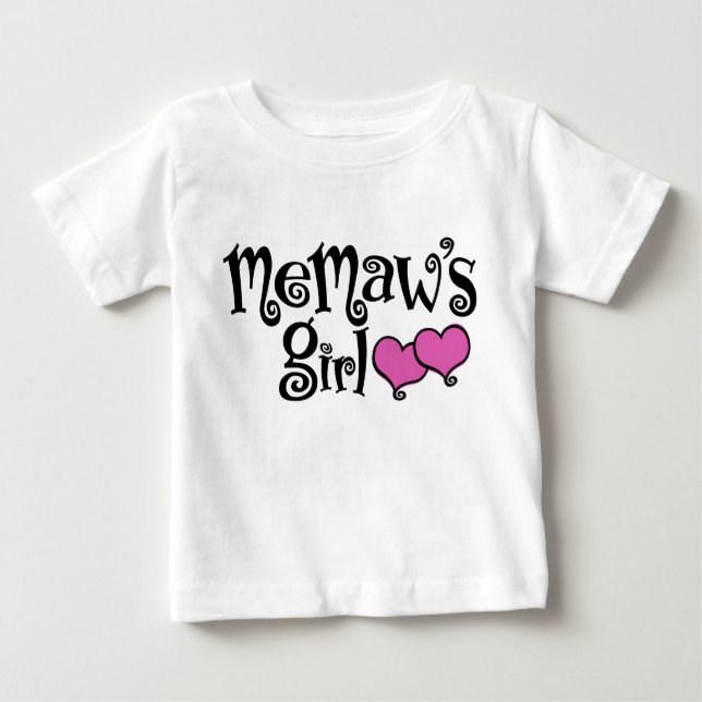 T-shirts Menina do MeMaw (Frente)
