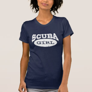 T-shirts Menina do mergulhador