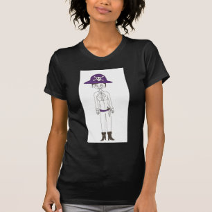 T-shirts Menina do ponto do pirata