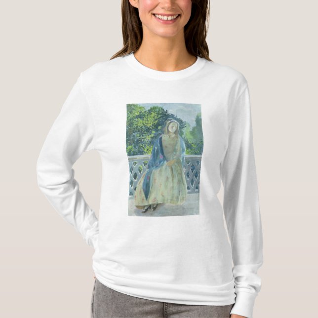 T-shirts Menina em Balcão, 1900 (Frente)