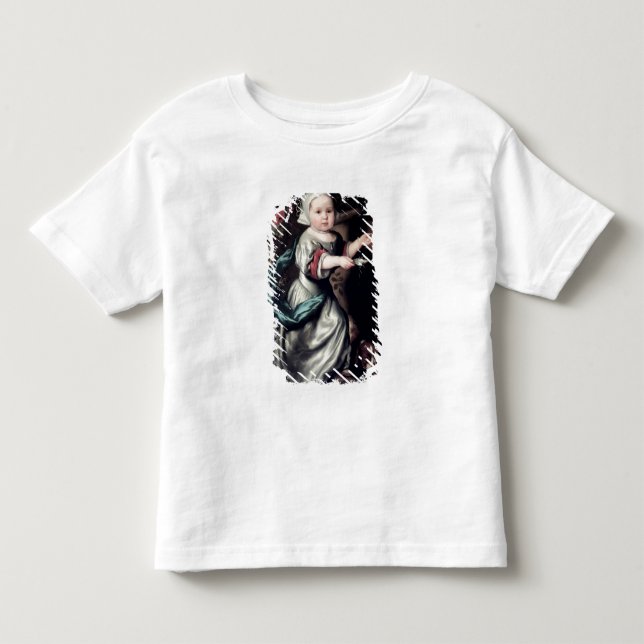 T-shirts Menina em uma fonte, 1662 (Frente)