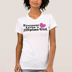T-shirts Menina filipina