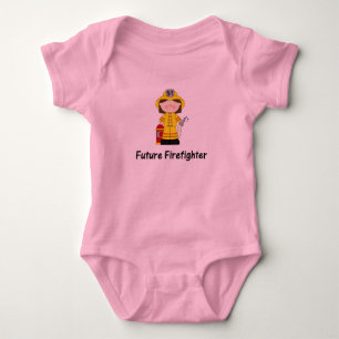 T-shirts Menina futura do sapador-bombeiro