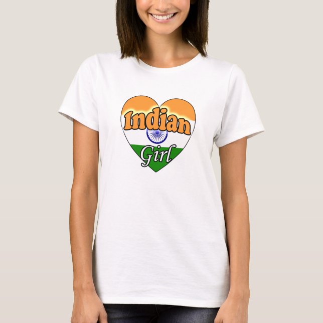 T-shirts Menina Indiana (Frente)