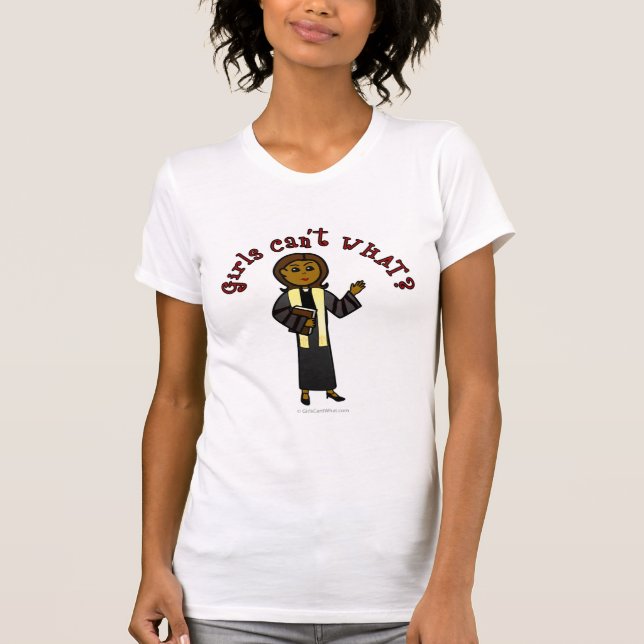 T-shirts Menina Pastora Escura (Frente)