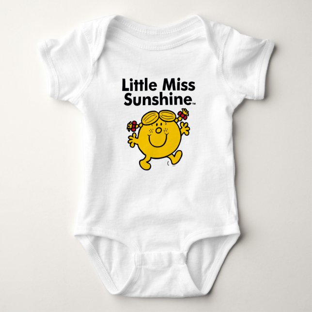 T-shirts Menina | Pequena Miss Sunshine é um Ray do Sol (Frente)