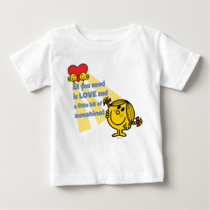 T-shirts Menina Sunshine Tudo que você precisa é amor