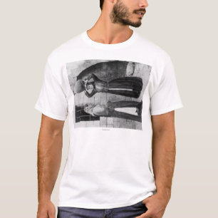T-shirts Meninas cristãs com o jarro de água em Nazareth