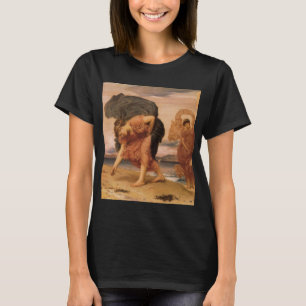 T-shirts Meninas Gregas Catando Seixos por Lord Leighton