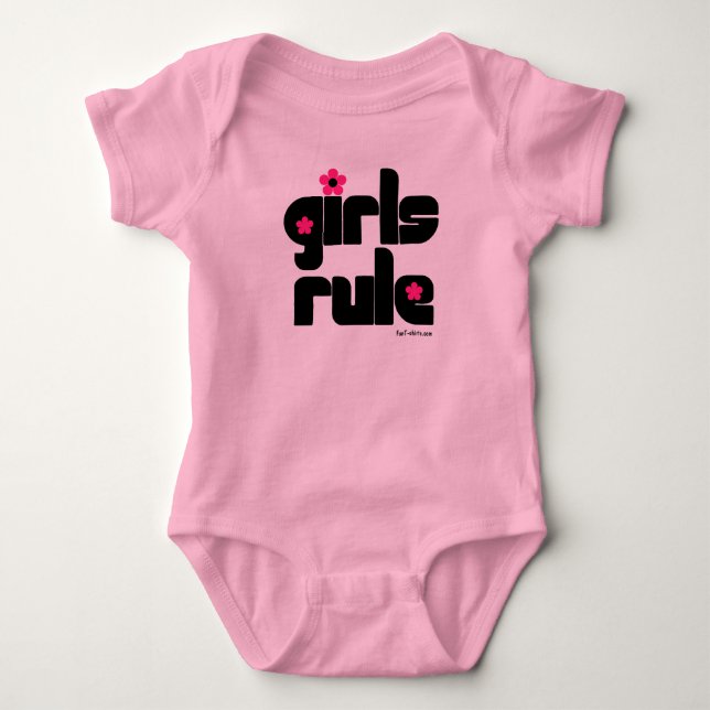 T-shirts Meninas Regra (Frente)