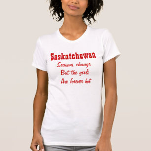 T-shirts Meninas Saskatchewan