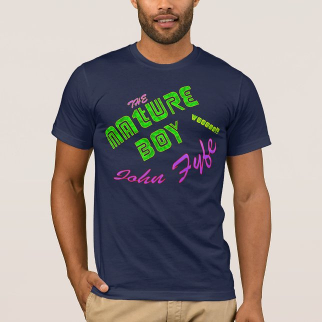 T-shirts Menino de natureza John Fyfe (Frente)