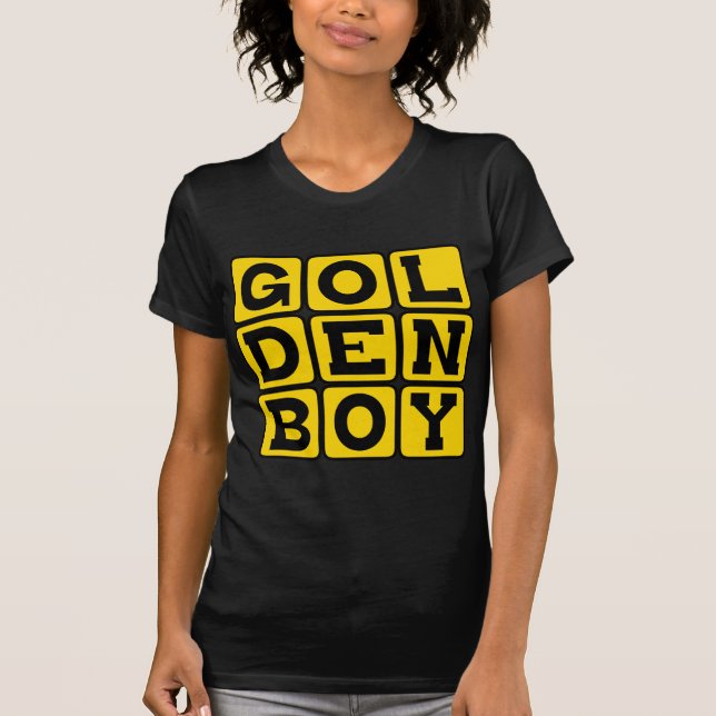 T-shirts Menino de Ouro (Frente)