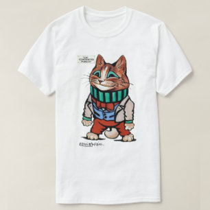 T-shirts Menino do gato, Louis Wain