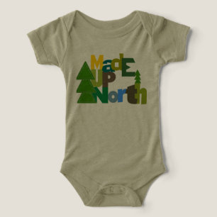T-shirts Menino do Michigan Made UpNorth
