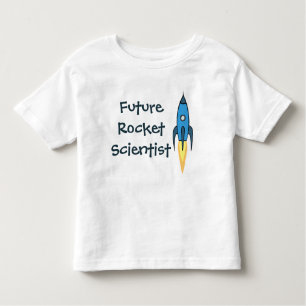 T-shirts Menino engraçado do espaço azul futuro do