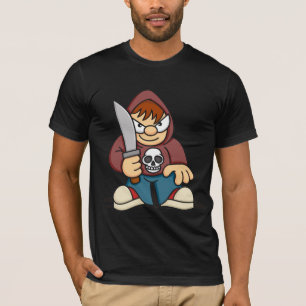 T-shirts Menino impertinente com faca