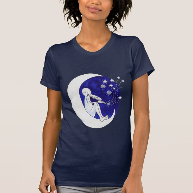 T-shirts Menino na lua (Frente)