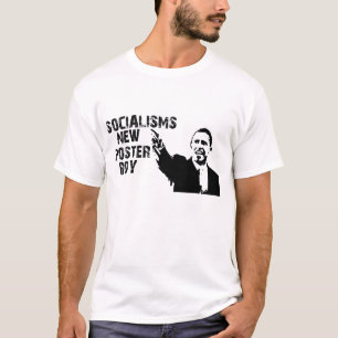 T-SHIRTS MENINO NOVO DO POSTER DOS SOCIALISMOS