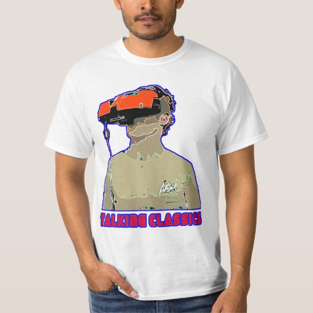 T-shirts Menino virtual de fala dos clássicos (Frente)