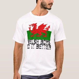 T-SHIRTS MENINOS DE GALÊS MELHORA