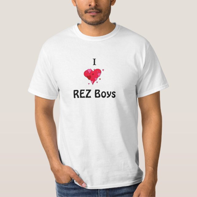T-shirts Meninos de REZ (Frente)