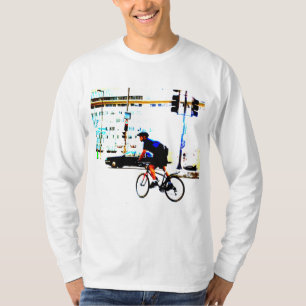 T-shirts Mensageiro da bicicleta