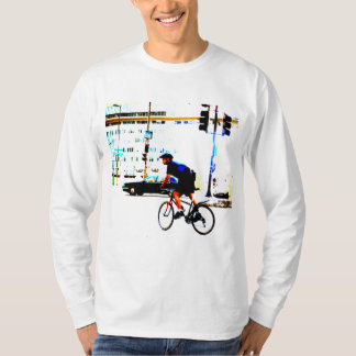 T-shirts Mensageiro da bicicleta