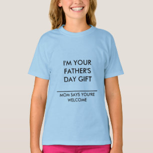 T-SHIRTS MENSAGEM DE DIA DE OS PAIS DE DESLOCAÇÃO EM T PO