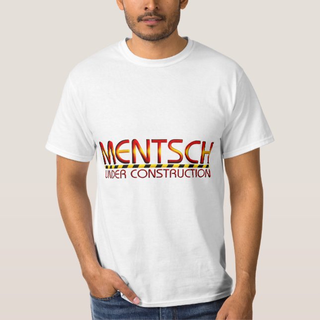 T-shirts Mentsch (Frente)