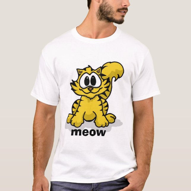 T-shirts Meow (Frente)