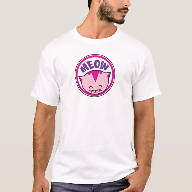 T-shirts Meow (Frente)