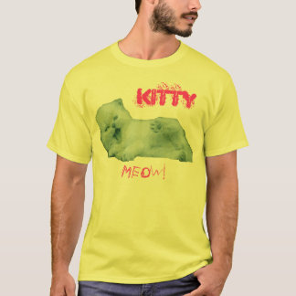 T-shirts Meow do gatinho!