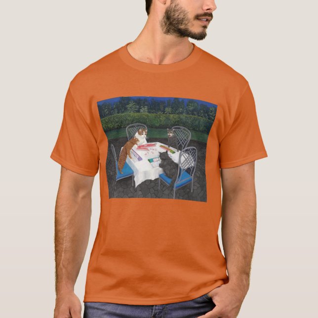 T-shirts Meowjongg (Frente)