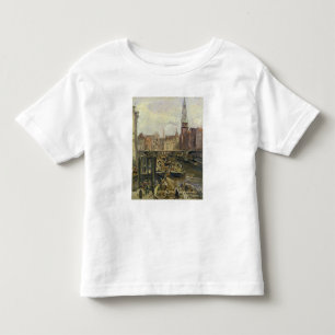 T-shirts Mercado de flutuação em um canal em Hamburgo, 19