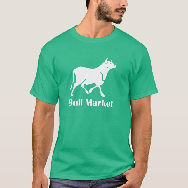 T-shirts Mercado em alta (Frente)
