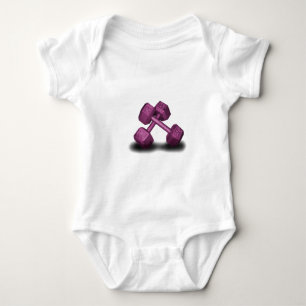 T-shirts Mercadoria cor-de-rosa dos Dumbbells