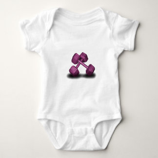 T-shirts Mercadoria cor-de-rosa dos Dumbbells